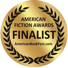 The Nam Shadow 4 American Fiction Awards finalist rosette.